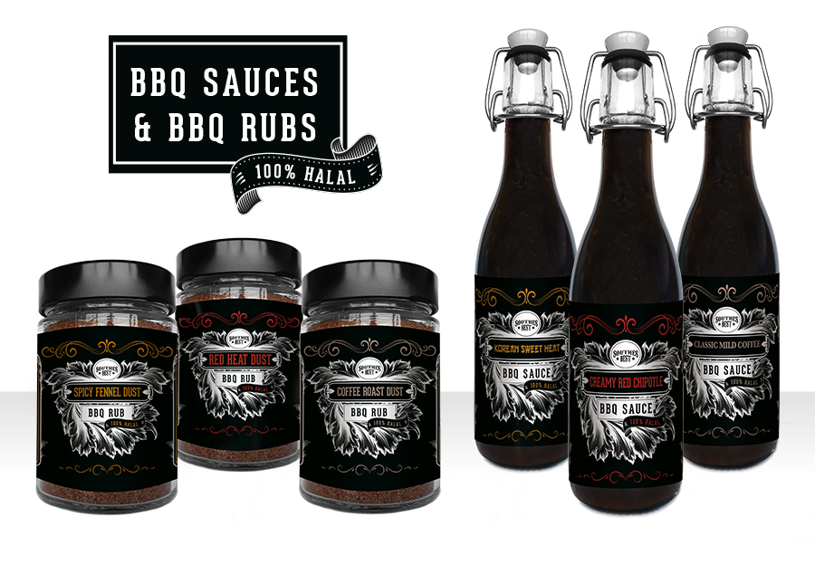 De nieuwe Southes Best sauzen en Rubs De nieuwe Southes Best sauzen en Rubs