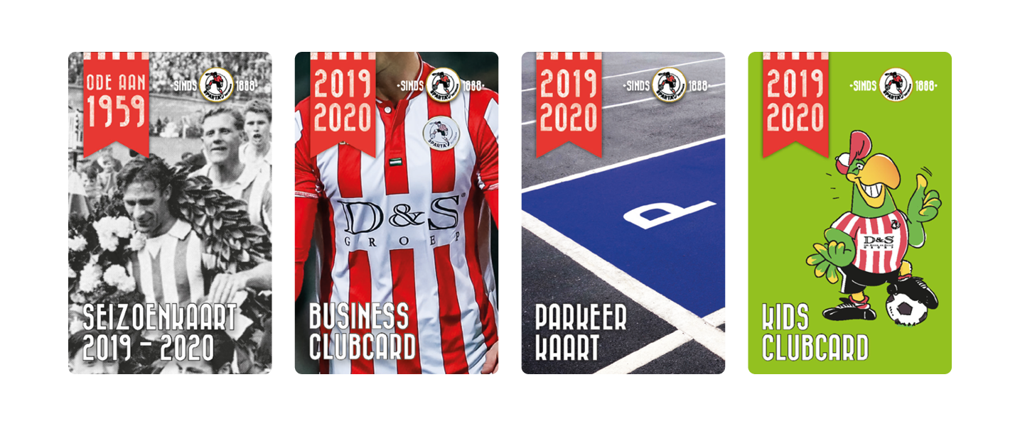 Seizoenskaarten 2019-2020 Seizoenskaarten 2019-2020